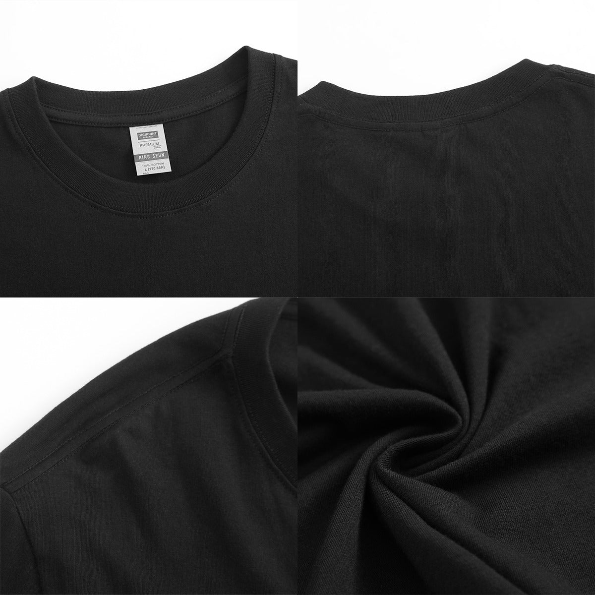 Men's T-Shirt Printed in USA|180GSM Back DTG