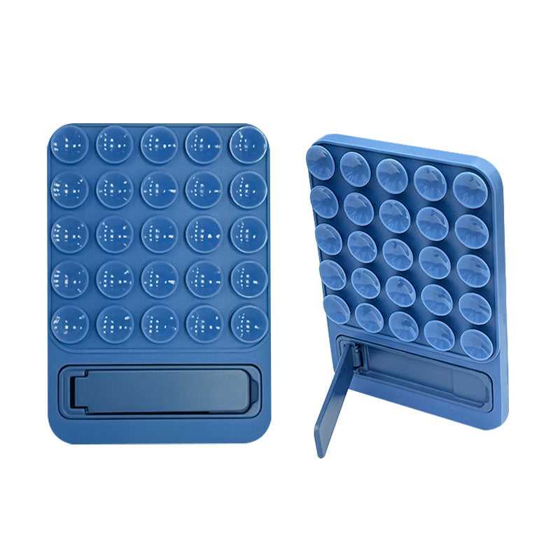 Suction Cup Phone Holder Multi-Functional Glass Computer Self-Adhesive Non-Slip Silicone Desk Stand