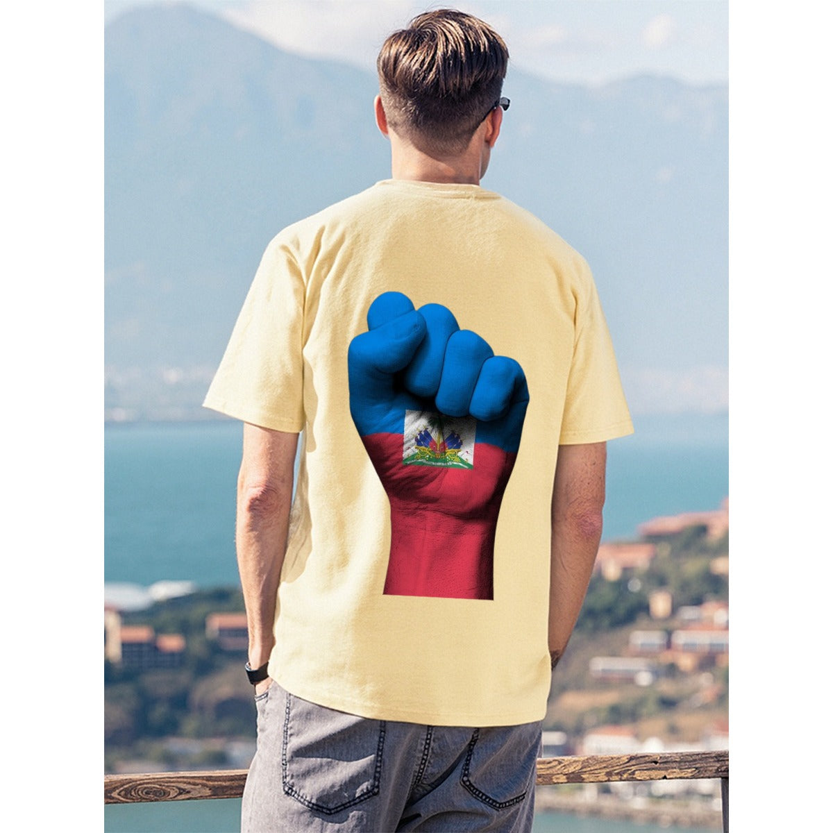 Men's T-Shirt  Printed in USA|180GSM Back DTG