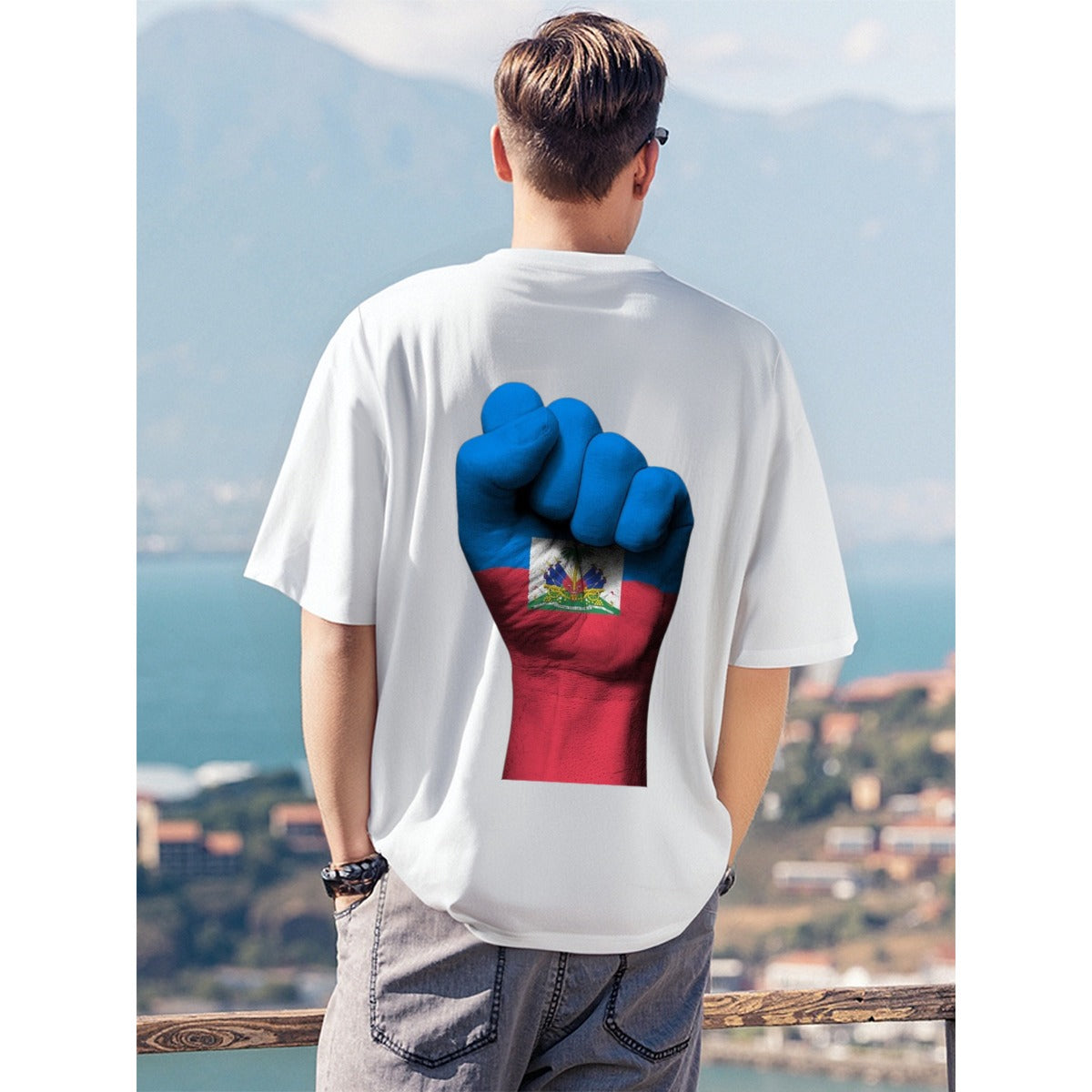 Men's T-Shirt  Printed in USA|180GSM Back DTG