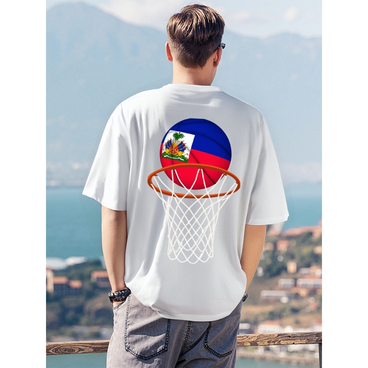 Men's T-Shirt  Printed in USA|180GSM Back DTG