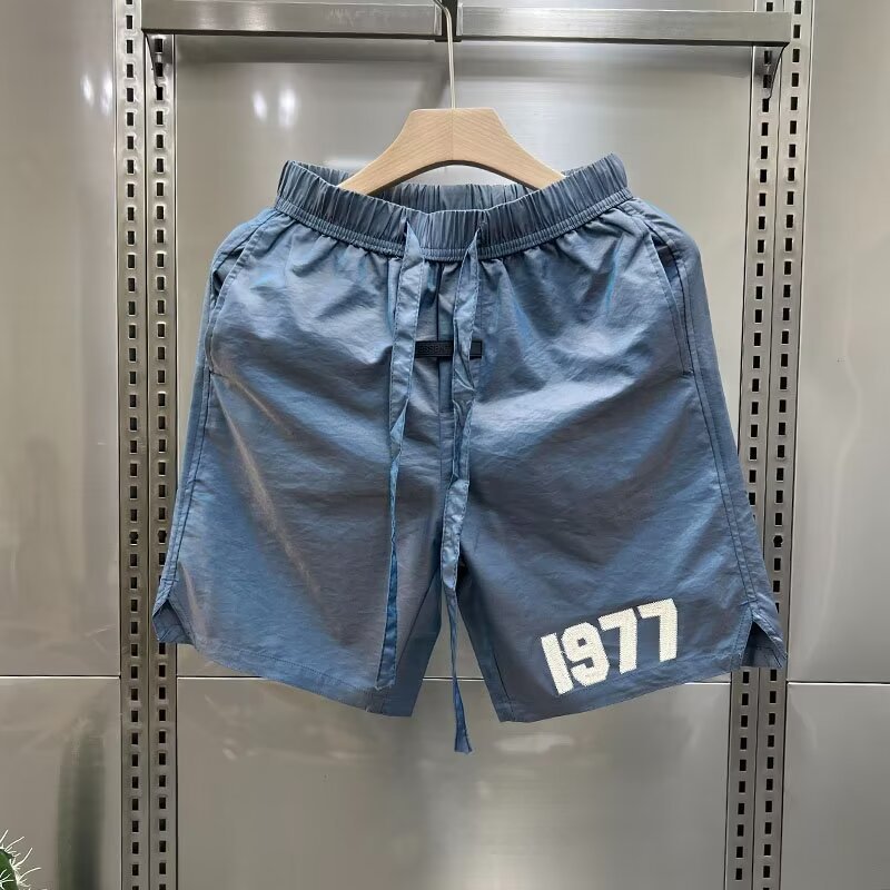 Thin Ice Silk Shorts Straight Short Pants