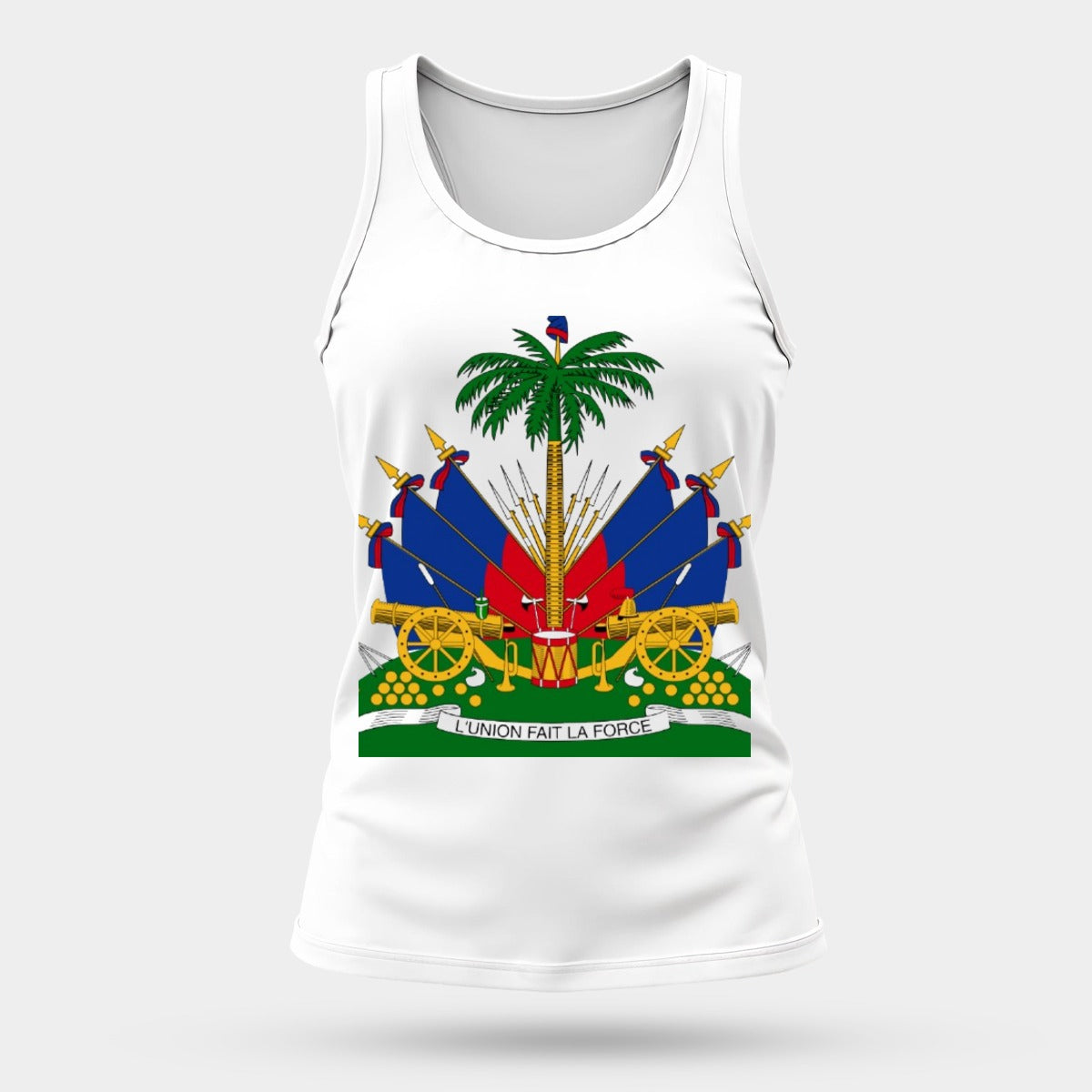 Women's Comfortable and Breathable Sports Tank Top Printed in USA|180GSM Front & Back DTF