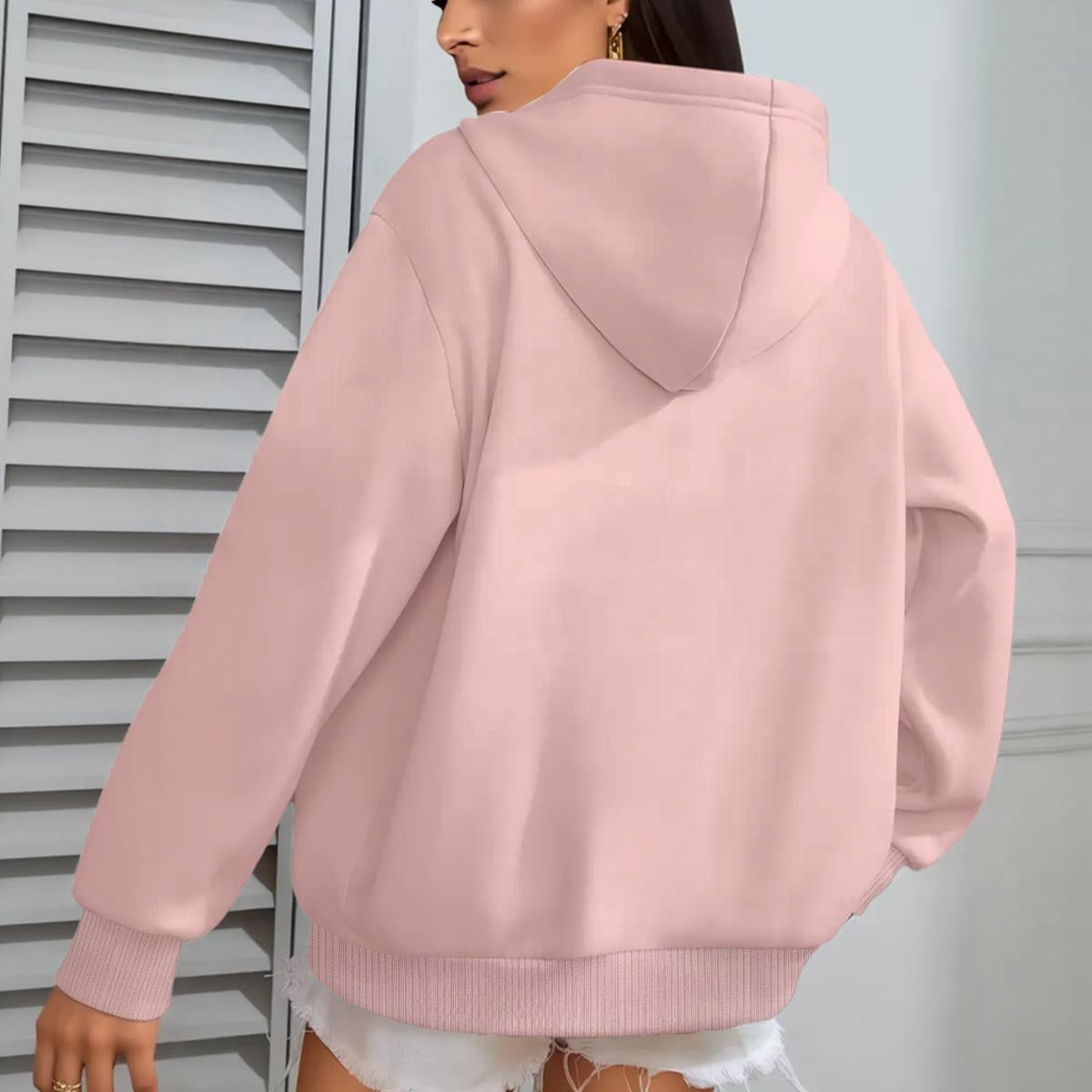 Women's Oversize Hoodie With Fleece |DTF