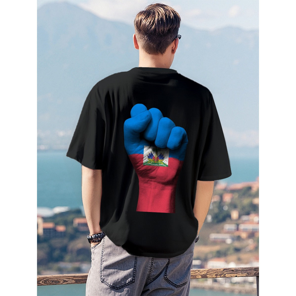 Men's T-Shirt  Printed in USA|180GSM Back DTG