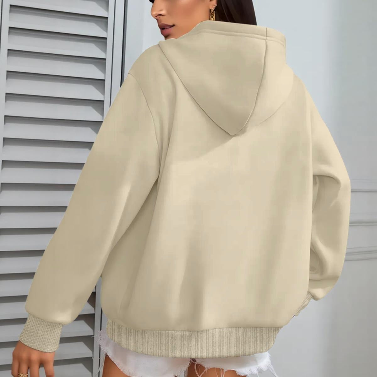 Women's Oversize Hoodie With Fleece |DTF