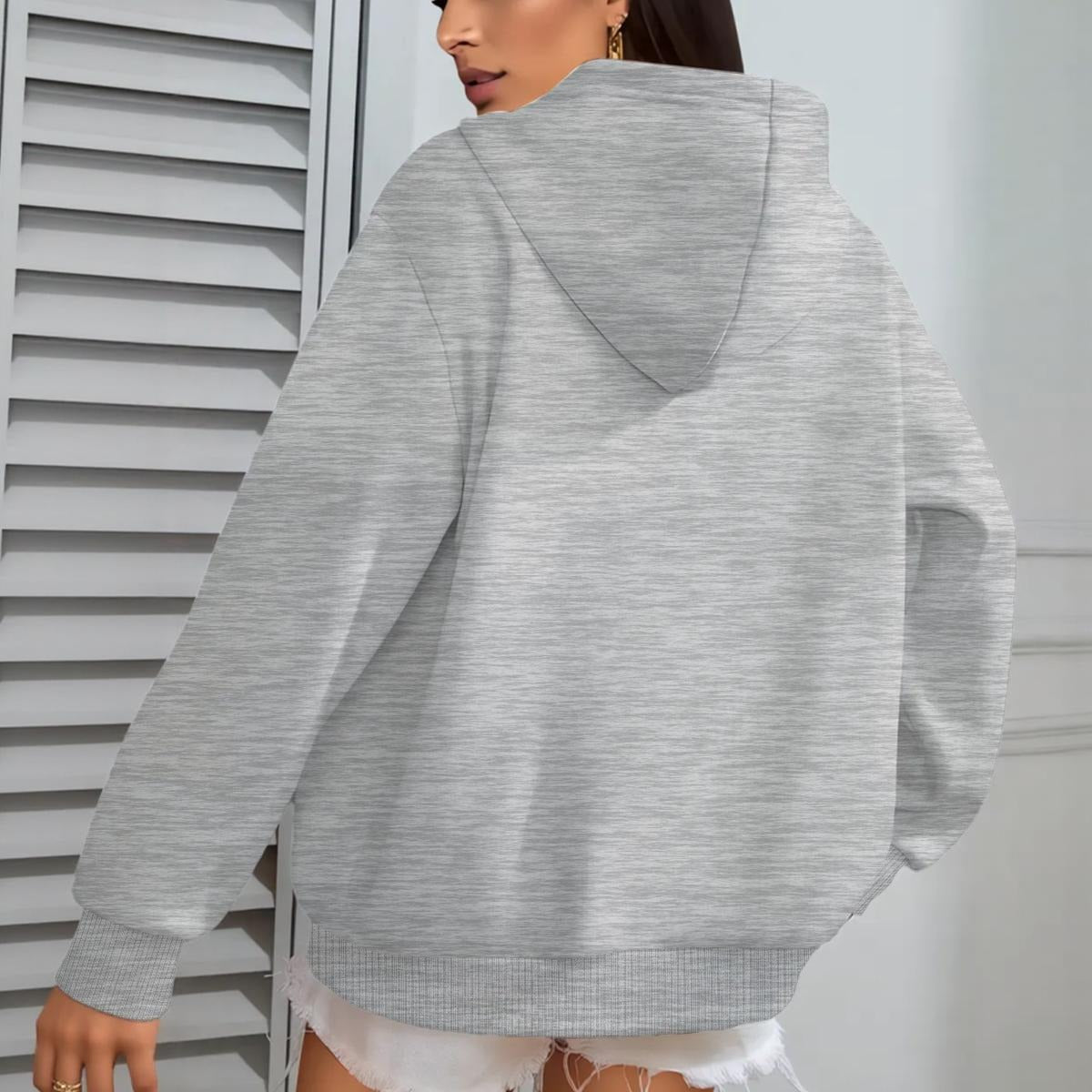 Women's Oversize Hoodie With Fleece |DTF