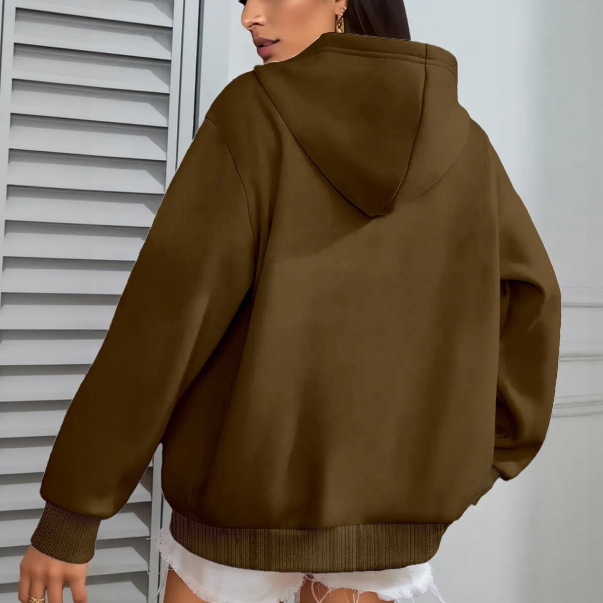 Women's Oversize Hoodie With Fleece |DTF