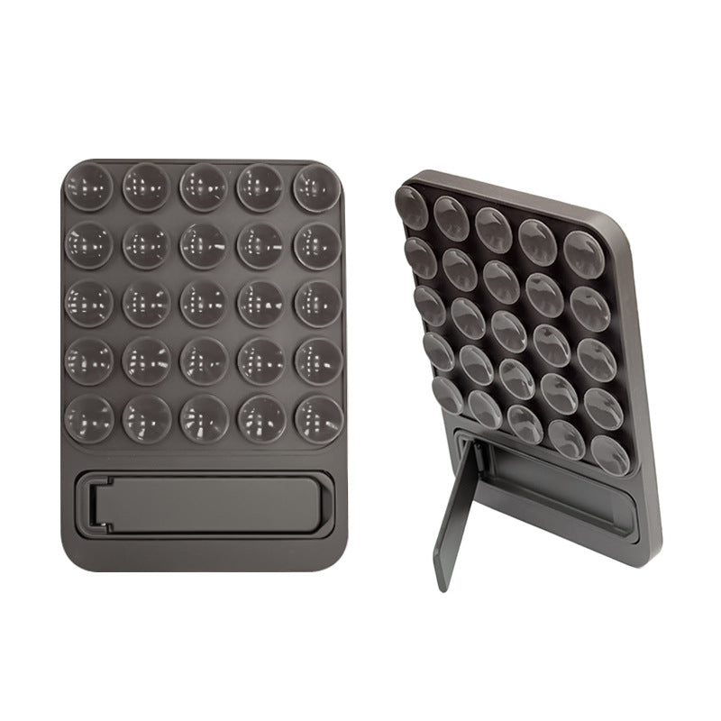 Suction Cup Phone Holder Multi-Functional Glass Computer Self-Adhesive Non-Slip Silicone Desk Stand