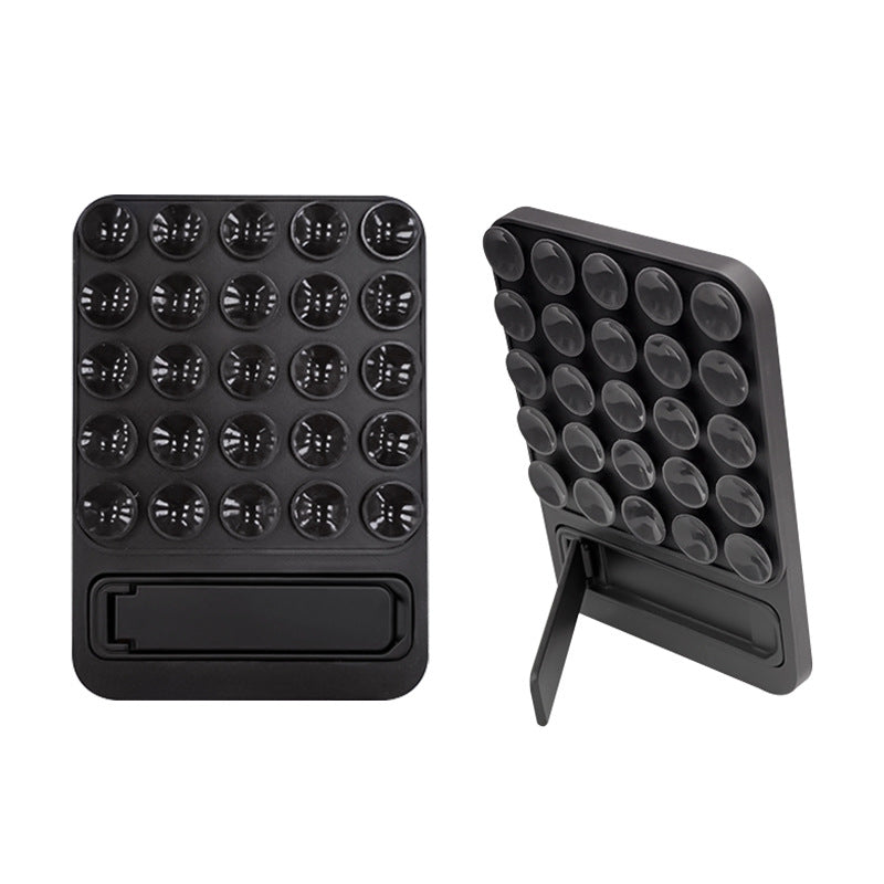Suction Cup Phone Holder Multi-Functional Glass Computer Self-Adhesive Non-Slip Silicone Desk Stand