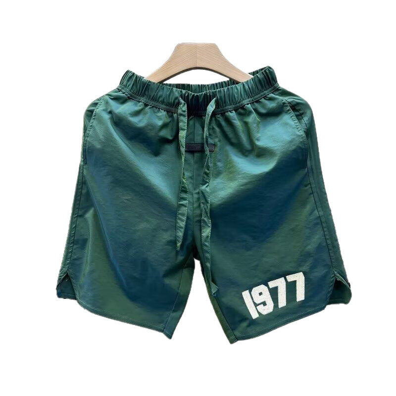 Thin Ice Silk Shorts Straight Short Pants