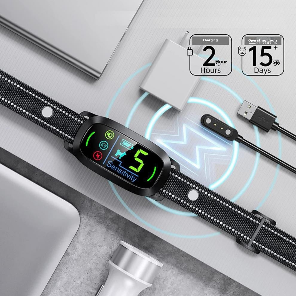 Anti-bark Nuisance Artifact Prevent Dog Barking Automatic Stop Device Electric Shock Collar Bark Stopper