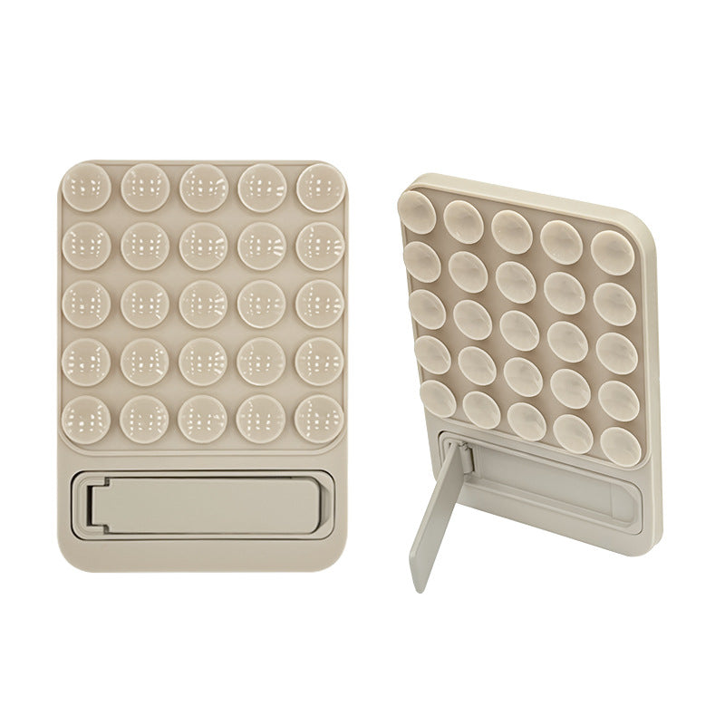 Suction Cup Phone Holder Multi-Functional Glass Computer Self-Adhesive Non-Slip Silicone Desk Stand