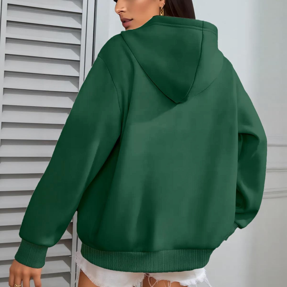 Women's Oversize Hoodie With Fleece |DTF