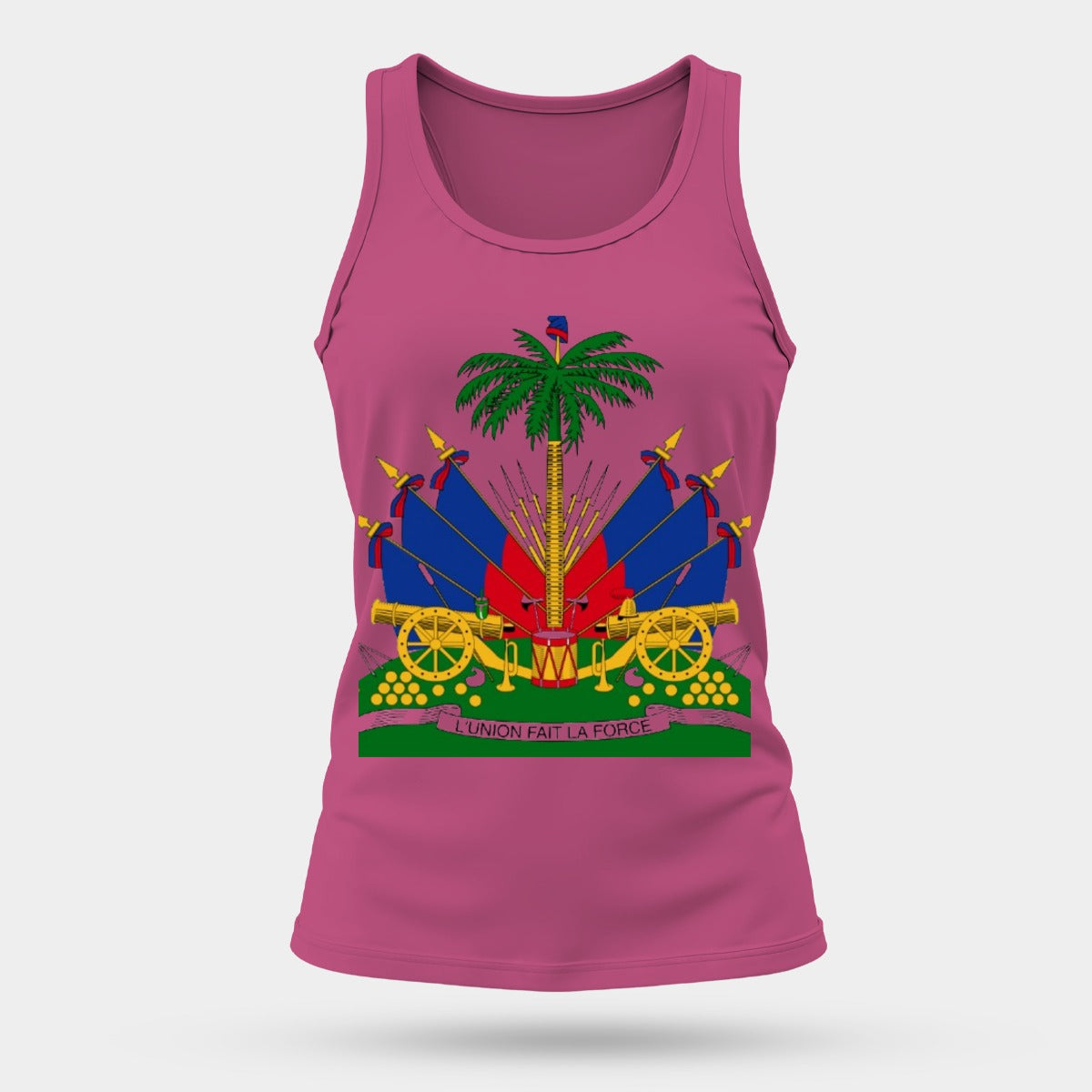 Women's Comfortable and Breathable Sports Tank Top Printed in USA|180GSM Front & Back DTF