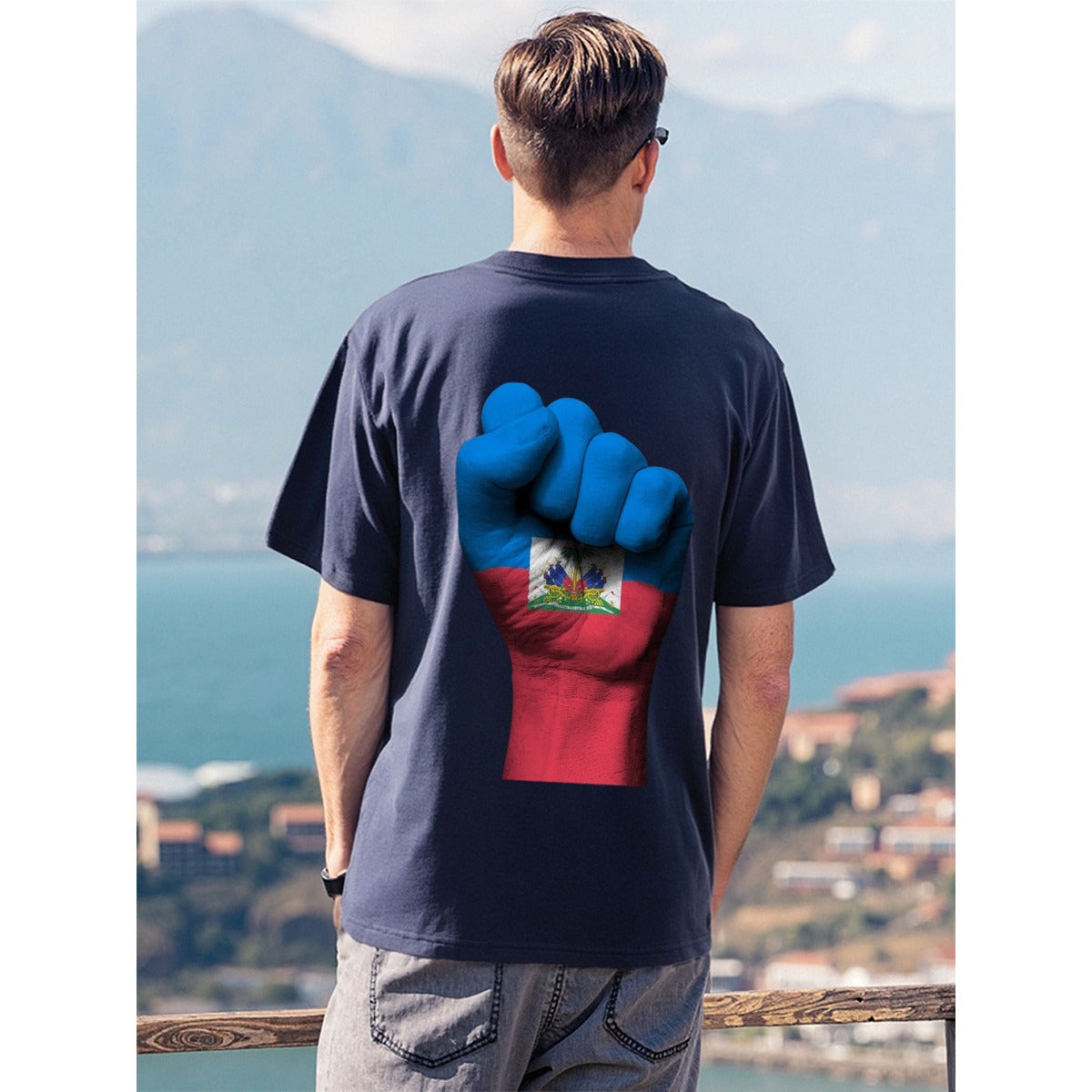 Men's T-Shirt  Printed in USA|180GSM Back DTG